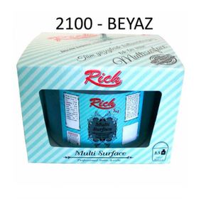 Rich 2500 cc 3,5kg Beyaz Akrilik Boya