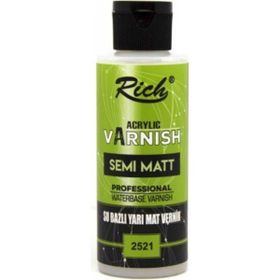 Rich 2521120 cc Su Bazlı Yarı Mat Vernik