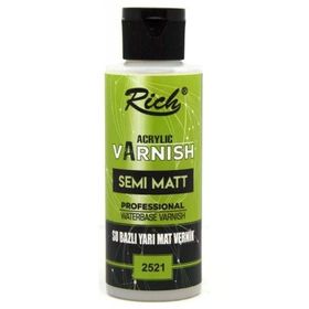 Rich 2521120 cc Su Bazlı Yarı Mat Vernik