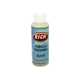 Rich 2522 High Gloss 120 cc Su Bazlı Mat Vernik