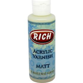 Rich 2522 High Gloss 120 cc Su Bazlı Mat Vernik