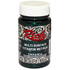 Rich 2554 Antik Yeşil 90 cc Multi Surface Titanium Metalik Boya