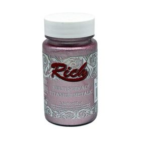 Rich 2556 Toz Pembe 90 cc Multi Surface Titanium Metalik Boya