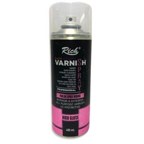 Rich 400 ml High Gloss Parlak Sprey Vernik