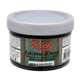 Rich 4001 Antique Cream Kahverengi 160 cc Eskitme Kremi