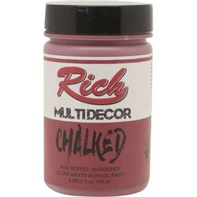 Rich 4532 Bordo 100 ml Multi Decor Chalked Akrilik Boya
