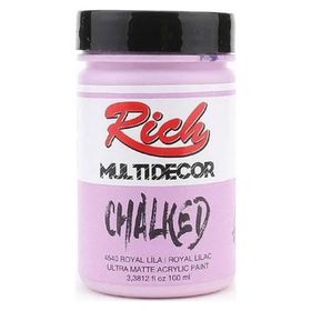 Rich 4540 Royal Lila 100 ml Multi Decor Chalked Akrilik Boya