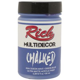 Rich 4544 Odeon Mavi 100 ml Multi Decor Chalked Akrilik Boya