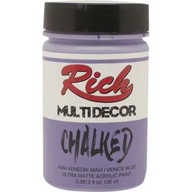 Rich 4554 Venedik Mavi 100 ml Multi Decor Chalked Akrilik Boya