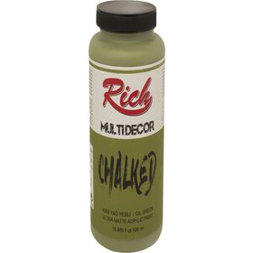 Rich 4568 Yağ Yeşili 500 ML Ultra Mat Multi Decor Chalked Akrilik Boya