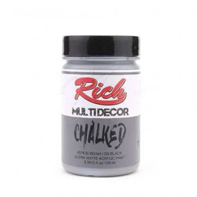 Rich 4576 İs Siyah100 ml Multi Decor Chalked Akrilik Boya