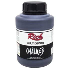 Rich 4580 Siyah 1750 ml Akrilik Boya