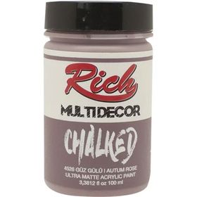 Rich 4586 Kahverengi 100 ml Multi Decor Chalked Akrilik Boya