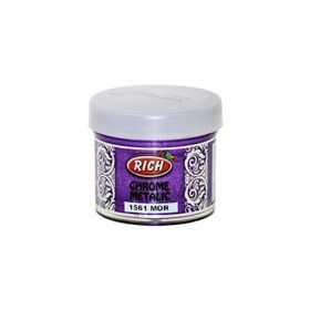 Rich 50 cc Mor Chrome Metalik Hobi Boyası