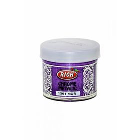Rich 50 cc Mor Chrome Metalik Hobi Boyası