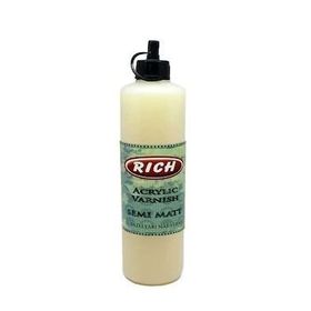 Rich 500-2521 500cc Vernik Su Bazlı Yarı Mat Vernik