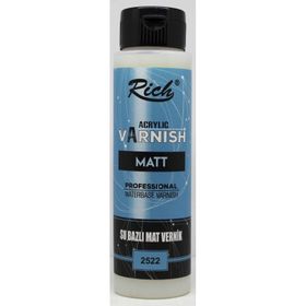 Rich 500-2521 500cc Vernik Su Bazlı Yarı Mat Vernik