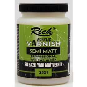 Rich 500 cc Su Bazlı Yarı Mat Vernik