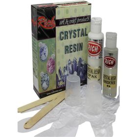 Rich 5601628 195 cc Crystal Resin Transparan Şeffaf Kristal Reçine Set