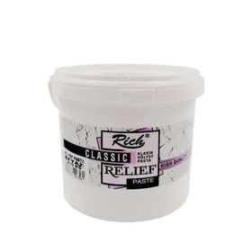 Rich 5634027 Klasik 1200 gr Beyaz Rölyef Pasta