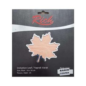 Rich 5695721 25'li Bakır Yaprak Varak