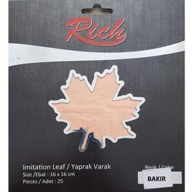 Rich 5695721 25'li Bakır Yaprak Varak