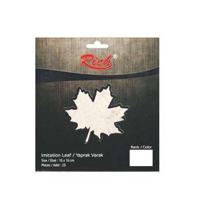 Rich 5695722 16x16 cm 25 Adet Altın İmitasyon Yaprak Varak