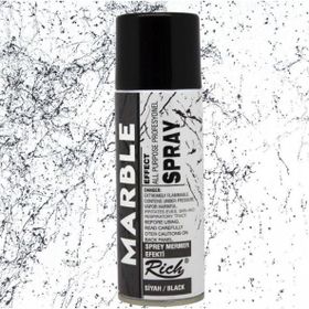Rich 5745740 200 ml Siyah Marble Effect Sprey Mermer Efekti