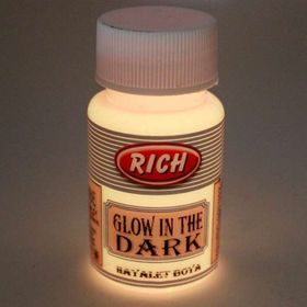 Rich 5745742 50 cc Sarı Funny Kids Glow in the Dark Hayalet Boya