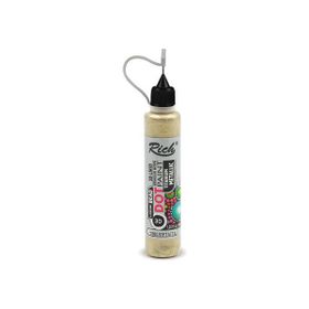 Rich 5795185 3D Dot Paint Metalik Likit 40 cc 12080 Soft Altın Boncuk Boya