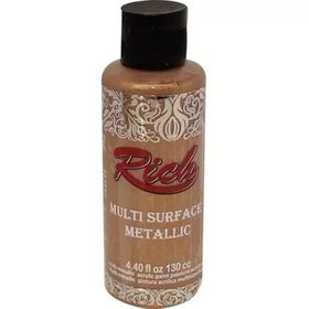 Rich 6524 Bronz Multi Surface Metalik Her Yüzey İçin 120 ml Akrilik Boya