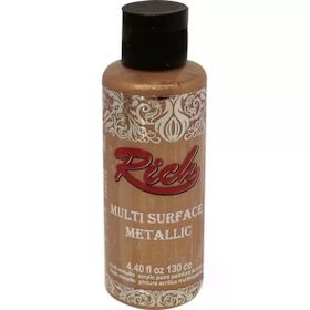 Rich 6524 Bronz Multi Surface Metalik Her Yüzey İçin 120 ml Akrilik Boya