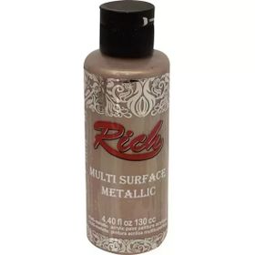 Rich 6526 Latte Multi Surface Metalik Her Yüzey İçin 120 ml Akrilik Boya