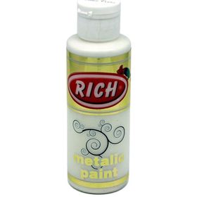 Rich 731 Beyaz 120 ml Metalik Akrilik Boya