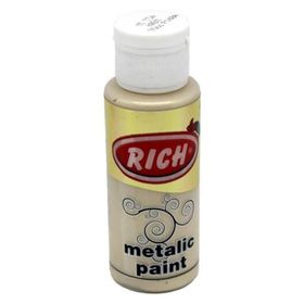 Rich 734 Krem Metalik Akrilik Boya 60 cc