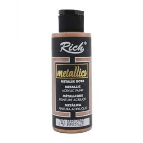 Rich 740 Bronz 120 cc Metalik Akrilik Boya