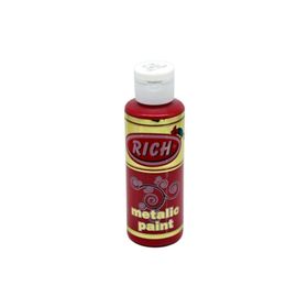 Rich 746 Kırmızı 120 CC Metalik Akrilik Boya