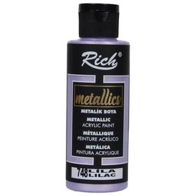 Rich 748 Lila 120 ml Metalik Akrilik Boya