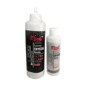 Rich 750 Cc Şeffaf Kristal Reçine