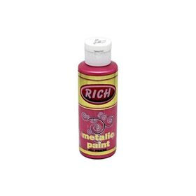 Rich 761 120 ml Pembe Metalik Akrilik Boya