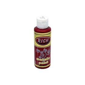Rich 781 Metalik 120 ml Kızıl Akrilik Boya