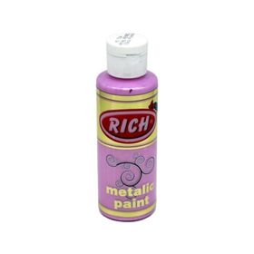 Rich 784 Hayal Pembe Metalik Akrilik Boya 120 ml