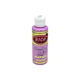 Rich 784 Hayal Pembe Metalik Akrilik Boya 120 ml