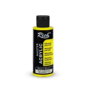Rich 792 Floresan Sarı 120 cc Akrilik Boya