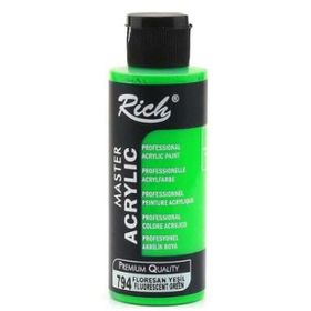 Rich 794 Master 120 ml Floresan Yeşil Akrilik Boya