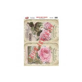 Rich 8061 Pirinç A3 Dekupaj Kağıdı