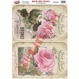 Rich 8061 Pirinç A3 Dekupaj Kağıdı