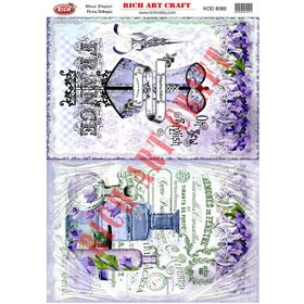 Rich 8066 Pirinç A3 Dekupaj Kağıdı