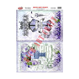 Rich 8066 Pirinç A3 Dekupaj Kağıdı