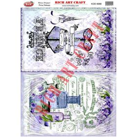 Rich 8066 Pirinç A3 Dekupaj Kağıdı